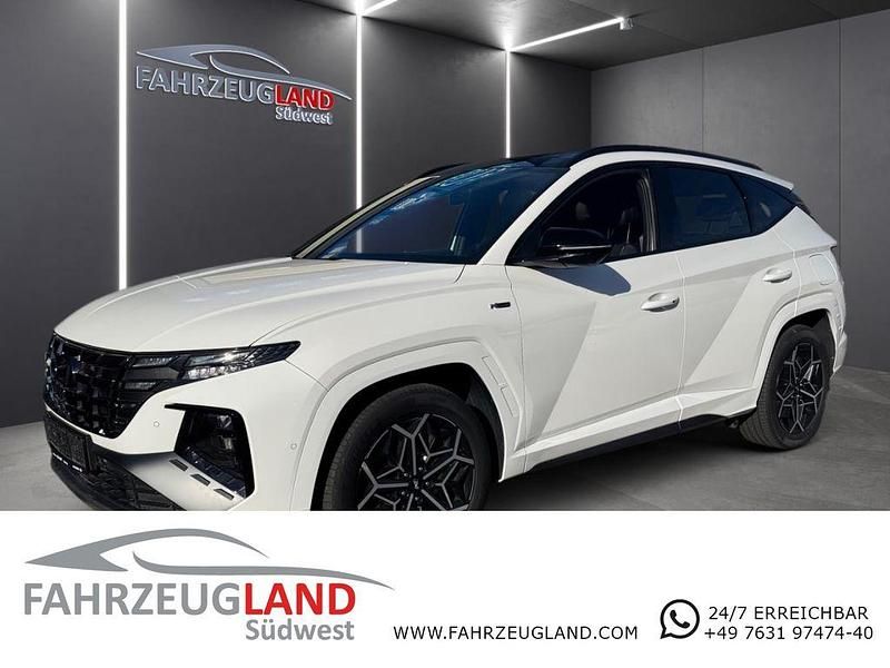 Weiss Gebraucht 2022 Hyundai Tucson N Line SUV | 28.990 € (Fairer Preis) - Bild 1/4