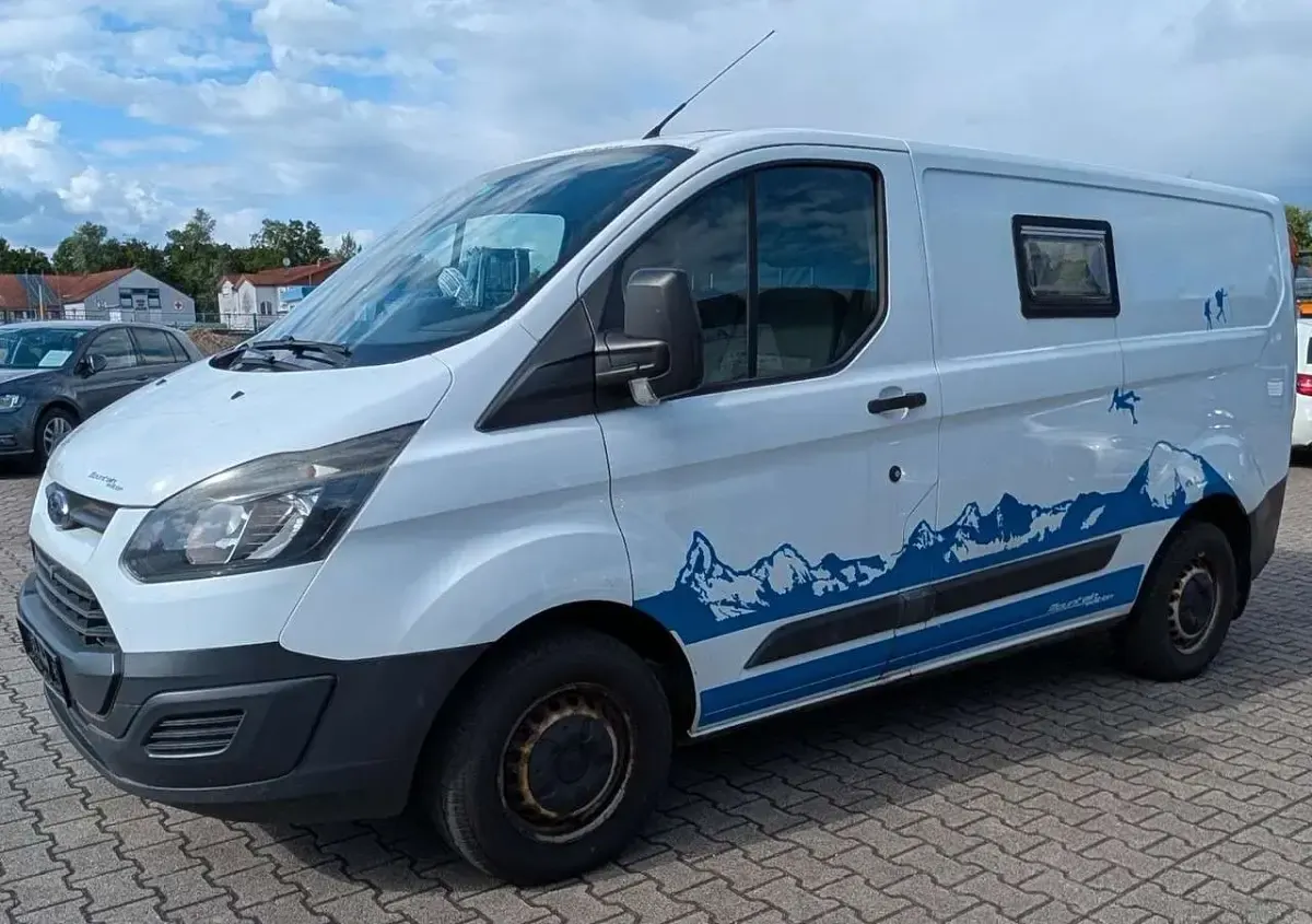 Occasion Ford Transit Custom 101 ch (74 kW) 2013 Blanc Monospace