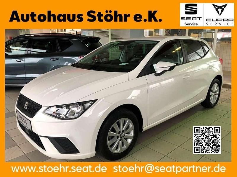 "candy" weiss Gebraucht 2021 Seat Ibiza Style Limousine | 12.440 € (Fairer Preis) - Bild 1/4