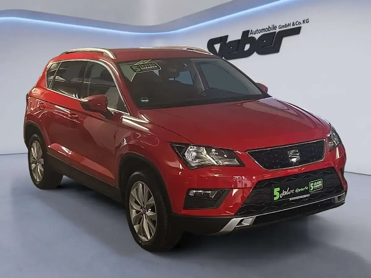 Gebraucht Seat Ateca Style 150 PS (110 kW) 2017 Pasion rot SUV