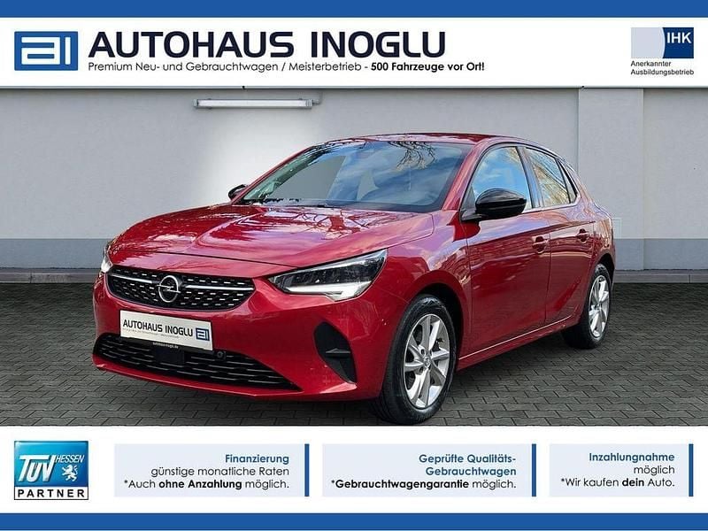 Gebraucht Opel Corsa Elegance 101 PS (74 kW) 2023 Rot chili rot/kardio rot (metallic) Kleinwagen