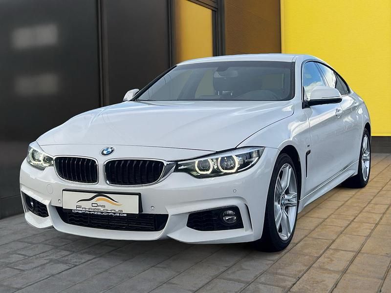 Weiß Gebraucht 2019 BMW 418 Gran Coupé M Sport Coupé | 22.620 € - Bild 1/1