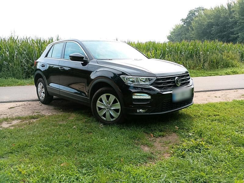 Schwarz Gebraucht 2020 VW T-Roc Style SUV | 19.900 € (Fairer Preis) - Bild 1/4