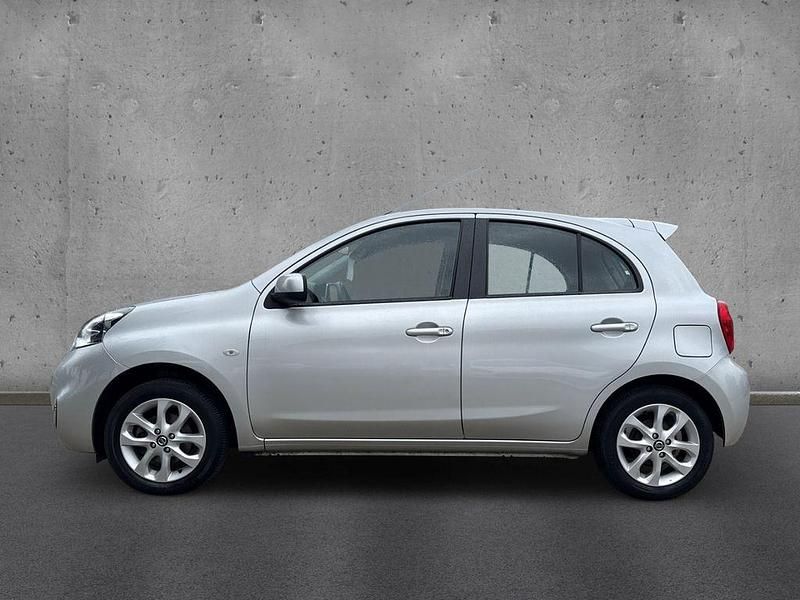 Gebraucht Nissan Micra Acenta 80 PS (58 kW) 2017 M) (silber Kleinwagen