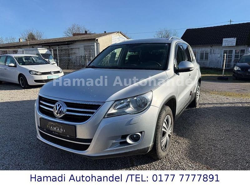 Silber Gebraucht 2009 VW Tiguan Sportline SUV | 6.990 € (Superpreis) - Bild 1/4
