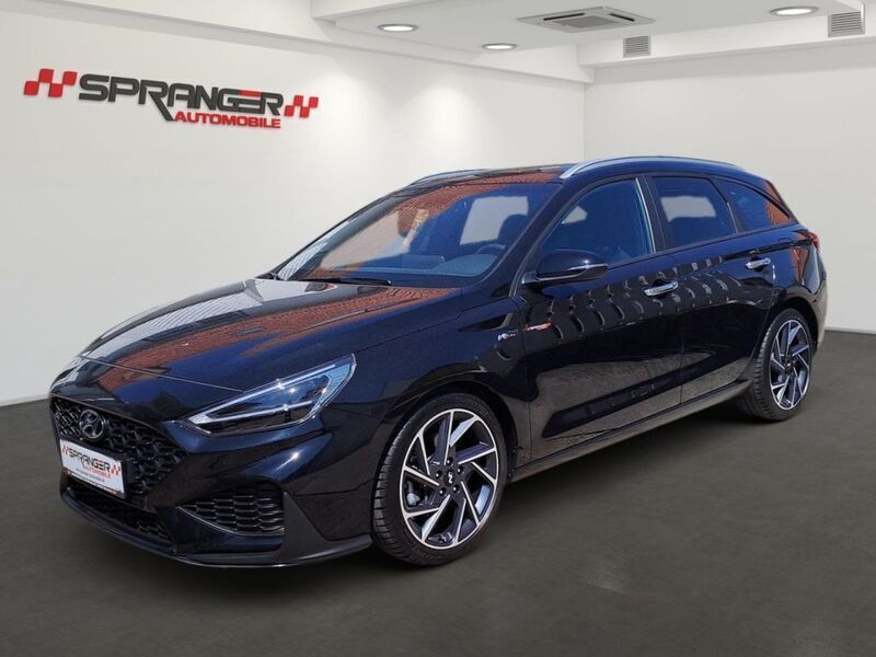 Schwarz Gebraucht 2021 Hyundai i30 N Line Limousine | 20.990 € (Fairer Preis) - Bild 1/4