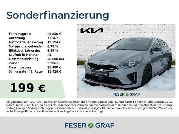 Lunarsilber metallic Gebraucht 2021 Kia Ceed Kleinwagen | 24.750 € (Fairer Preis) - Bild 1/4