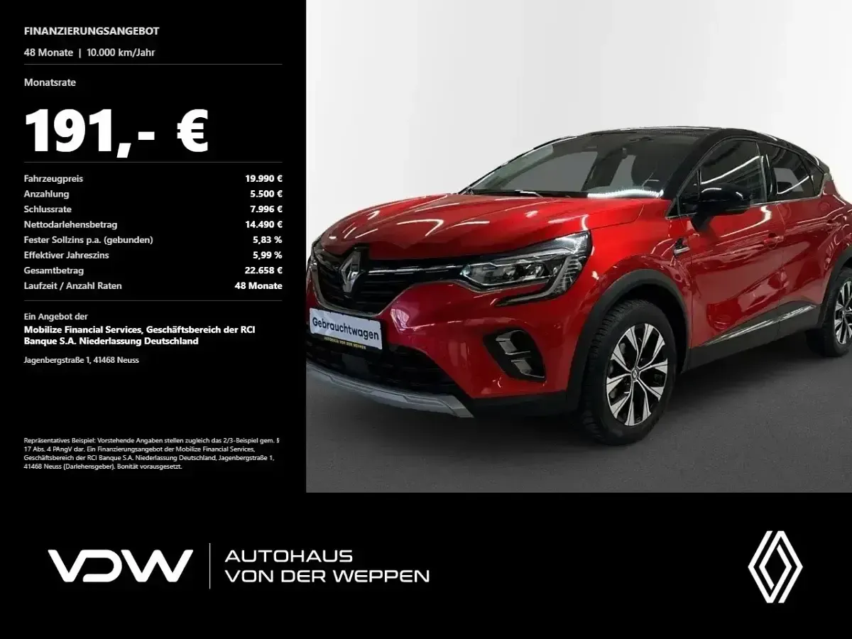 Gebraucht Renault Captur Techno 140 PS (102 kW) 2023 SUV