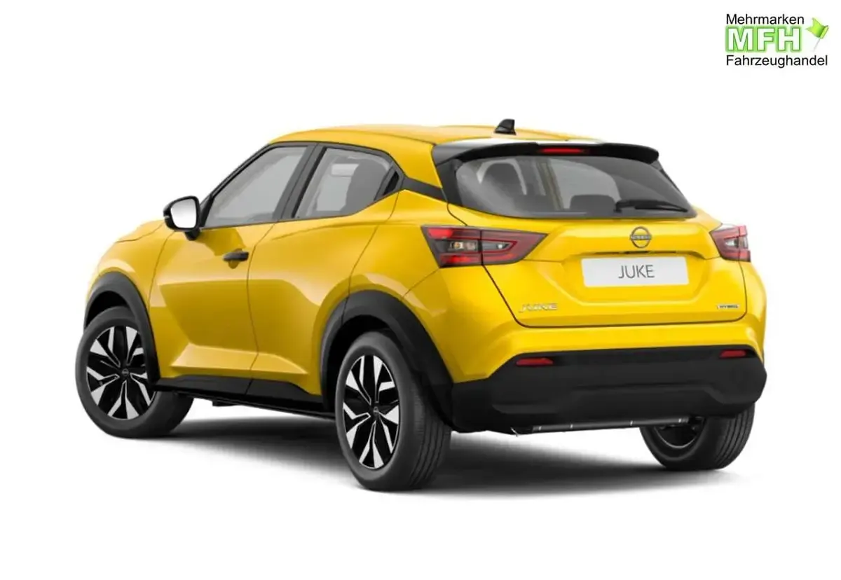 Neu Nissan Juke Acenta 143 PS (105 kW) 2025 Iconic yellow metallic SUV