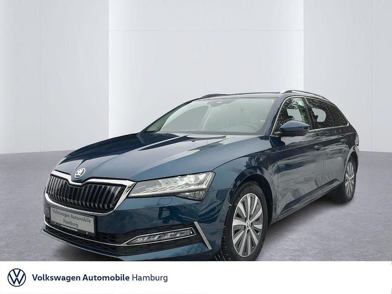 Gebraucht Skoda Superb Style 218 PS (160 kW) 2021 Lavablau metallic Kombi