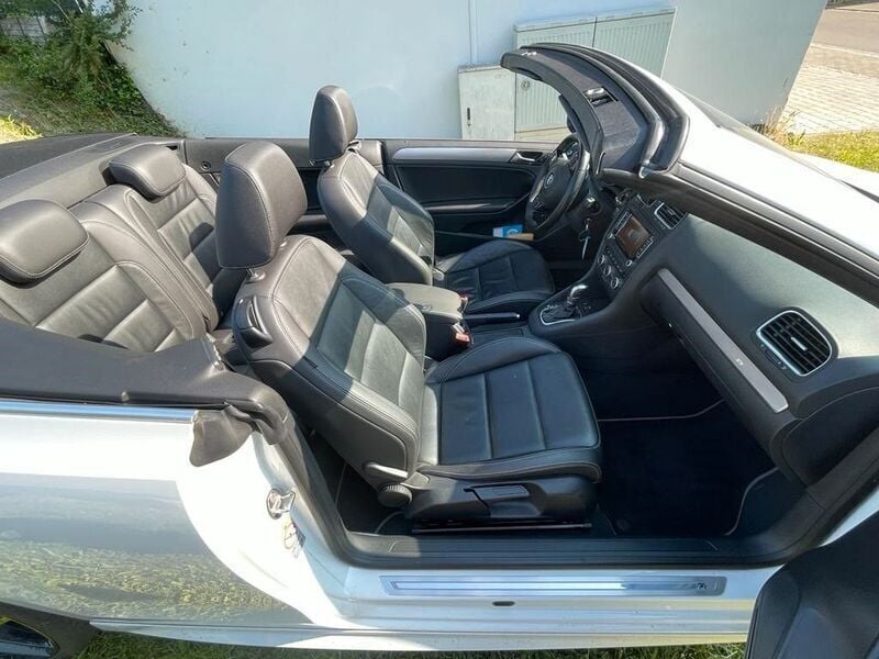 Gebraucht VW Golf Cabriolet R 265 PS (194 kW) 2013 Weiß Cabrio