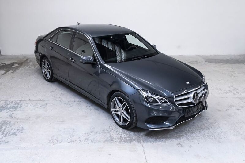 Grau Gebraucht 2014 Mercedes E500 AMG Limousine | 29.100 € (Guter Preis) - Bild 1/4