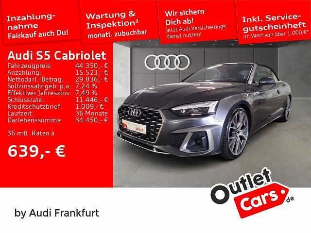 Gebraucht 2022 Audi S5 Ambiente Cabrio | 44.350 € (Guter Preis) - Bild 1/2