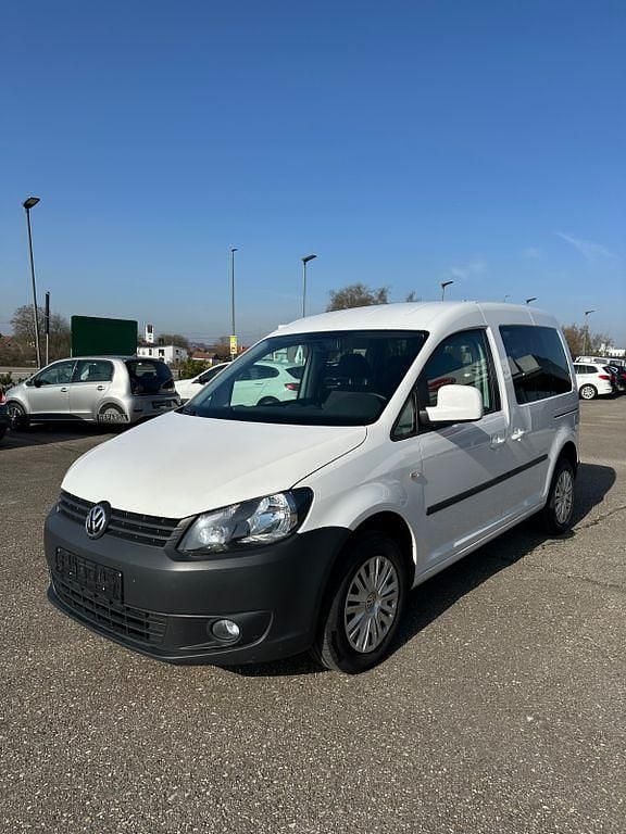 Gebraucht VW Caddy Trendline 86 PS (63 kW) 2014 Weiß Van / Kleinbus
