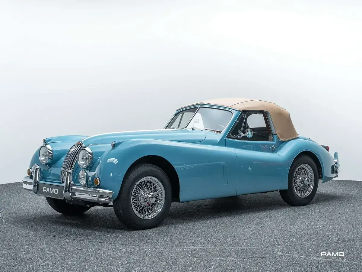 Gebraucht Jaguar XK SE 209 PS (153 kW) 1955 Pastelblau Cabrio