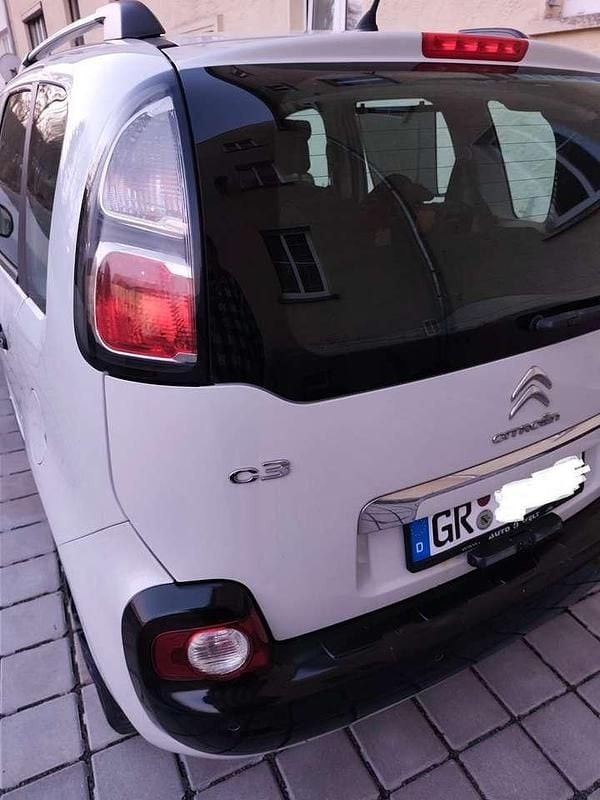 Gebraucht Citroën C3 Picasso SELECTION 92 PS (67 kW) 2013 Weiß Van / Kleinbus