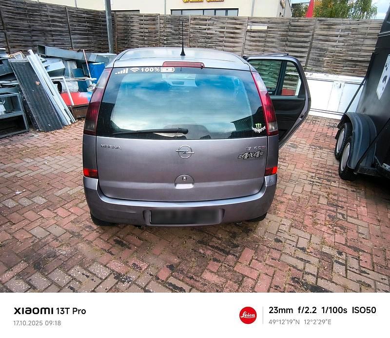 Gebraucht Opel Meriva 100 PS (73 kW) 2005 Violet Van / Kleinbus