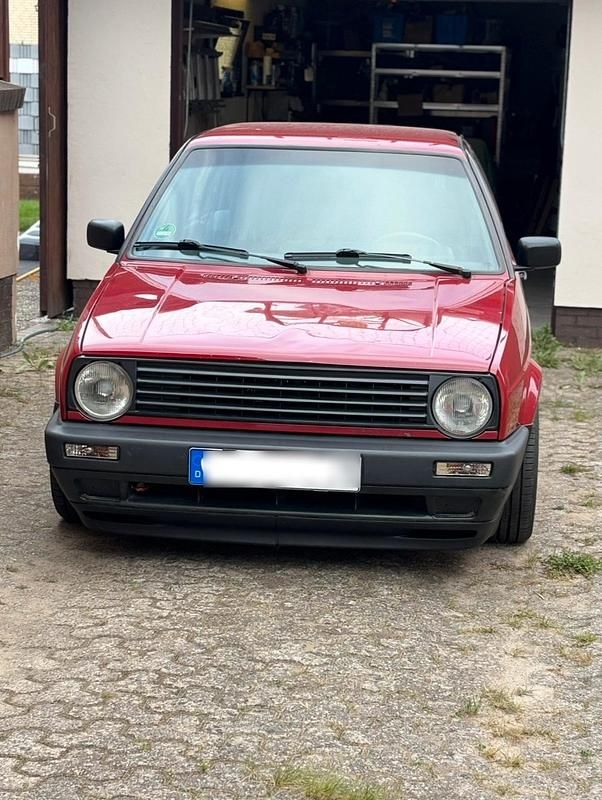 Gebraucht VW Golf II 54 PS (39 kW) 1991 Rot Kleinwagen