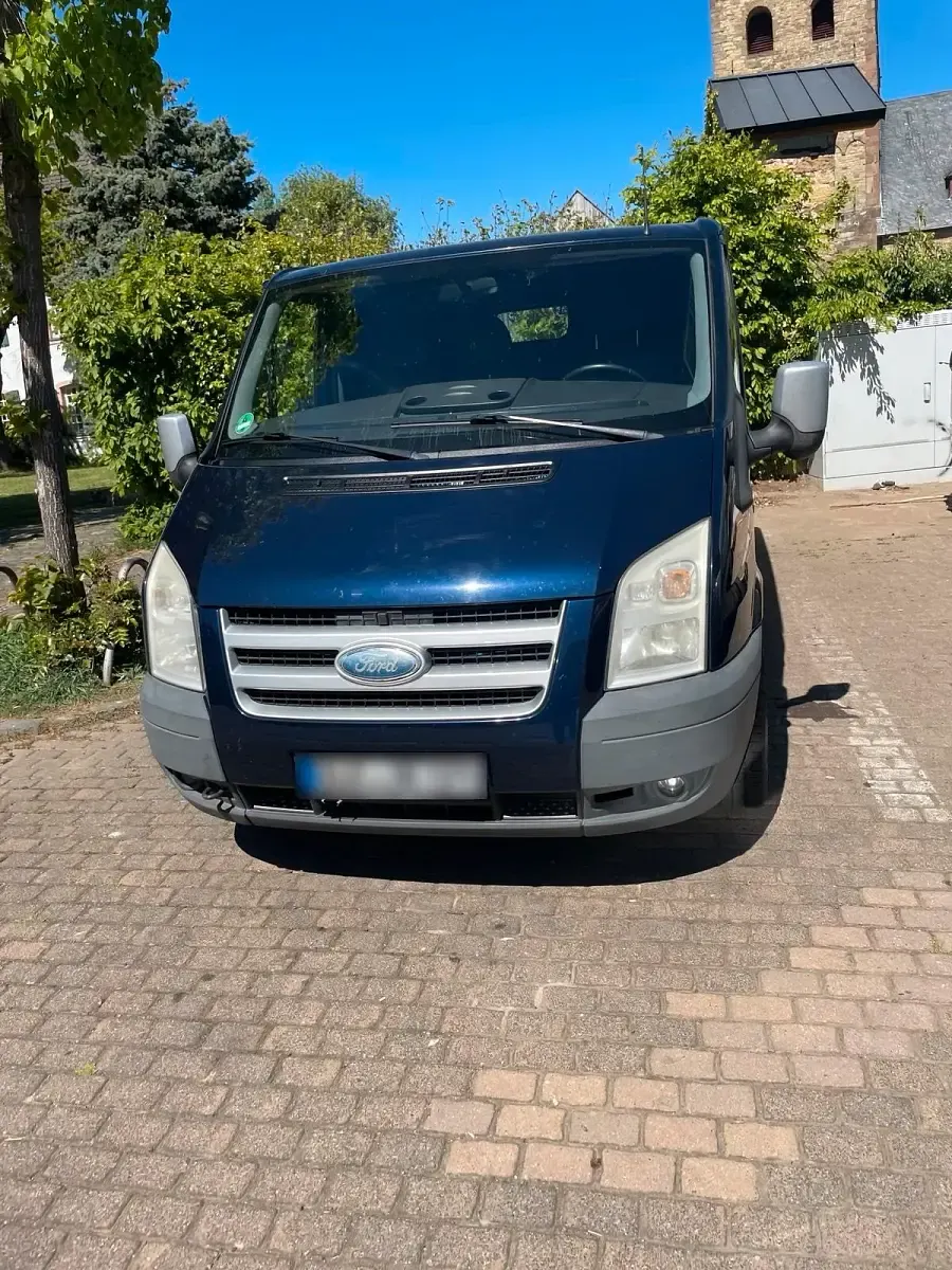Gebraucht Ford Transit 115 PS (84 kW) 2010 Blau Van / Kleinbus