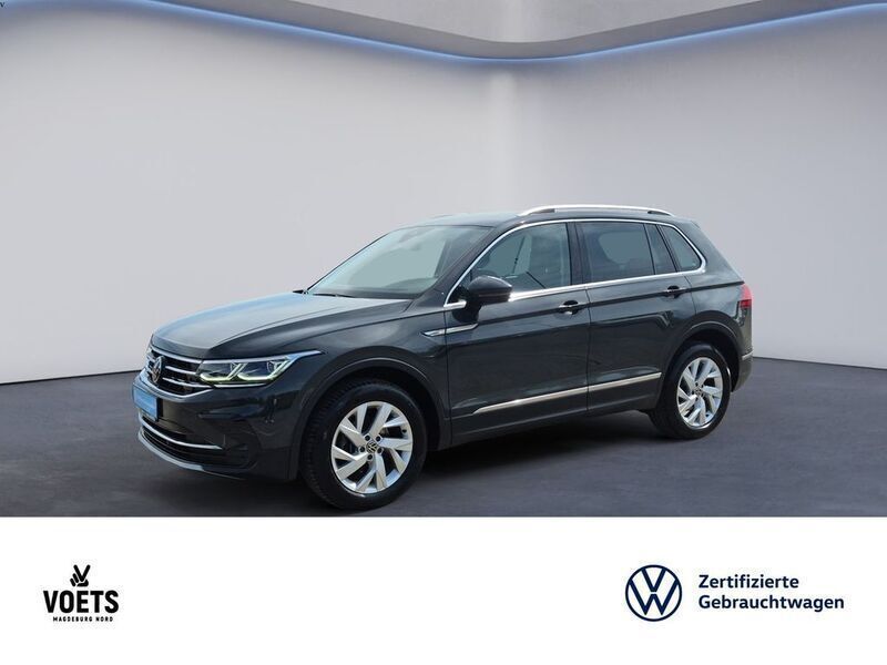 Grau Gebraucht 2022 VW Tiguan Elegance SUV | 27.988 € (Superpreis) - Bild 1/4