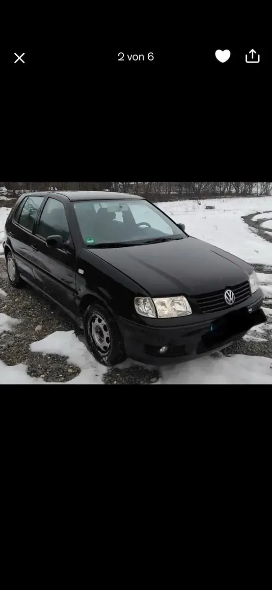 Usata VW Polo 60 CV (44 kW) 2000 Nero Utilitaria