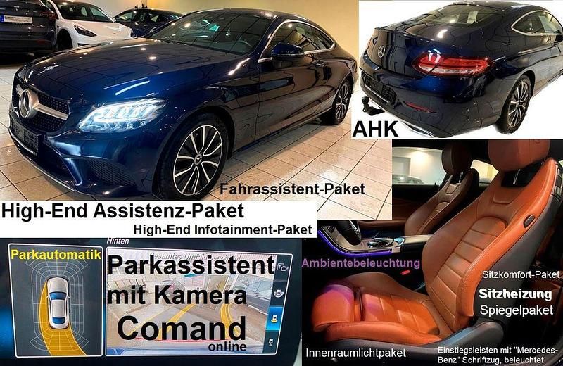 Blau Gebraucht 2019 Mercedes C220 Coupé | 30.000 € (Fairer Preis) - Bild 1/4