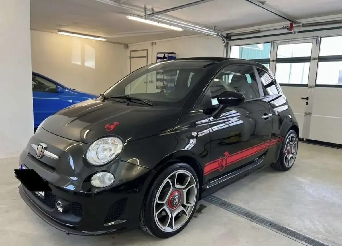 Gebraucht Fiat 500C Abarth 135 PS (99 kW) 2015 Schwarz Cabrio