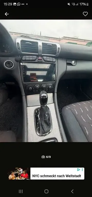Second-hand Mercedes C200 163 CP (119 kW) 2002 Negru Coupe