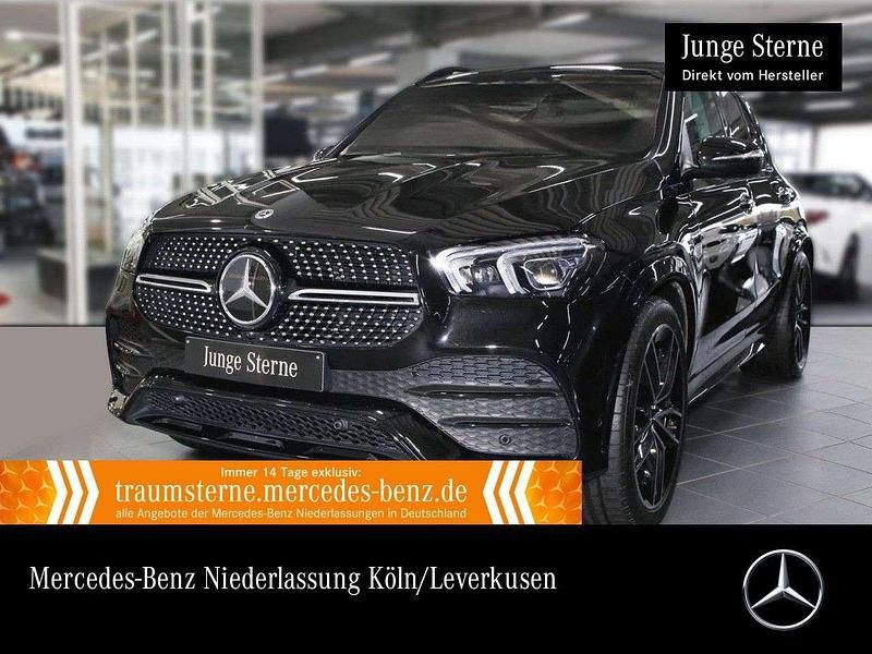 Schwarz Gebraucht 2021 Mercedes GLE350 AMG SUV | 60.990 € - Bild 1/3