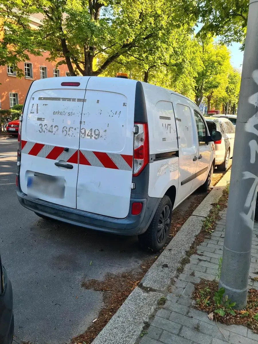 Gebraucht Renault Kangoo 75 PS (55 kW) 2013 Weiß Van / Kleinbus