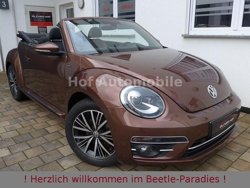 Dark bronze Gebraucht 2017 VW Beetle Allstar Cabrio | 24.280 € (Fairer Preis) - Bild 1/3