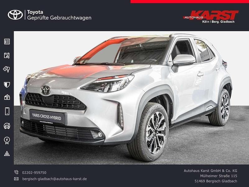 Shimmering silver Neu 2025 Toyota Yaris Cross SUV | 29.720 € (Fairer Preis) - Bild 1/4