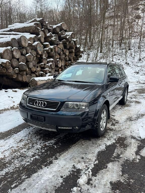 Blau Gebraucht 2003 Audi A6 Allroad Kombi | 14.000 € - Bild 1/4