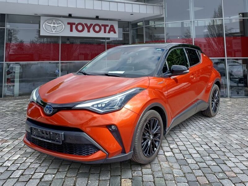 Orange metallic/ black Gebraucht 2020 Toyota C-HR Edition SUV | 22.990 € (Fairer Preis) - Bild 1/4