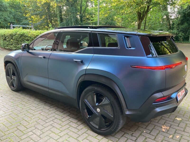 Mattblau metallic Gebraucht 2023 Fisker Ocean One SUV | 32.899 € (Guter Preis) - Bild 1/4