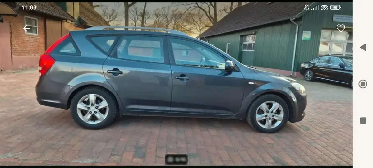 Used Kia Ceed 90 HP (66 kW) 2012 Black Hatchback