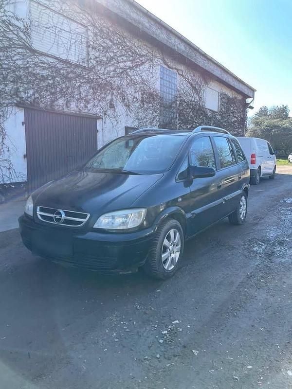 Gebraucht Opel Zafira 125 PS (91 kW) 2005 Schwarz Van / Kleinbus
