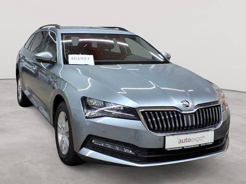 Empiregrau metallic Gebraucht 2020 Skoda Superb Ambition Kombi | 20.990 € (Fairer Preis) - Bild 1/4