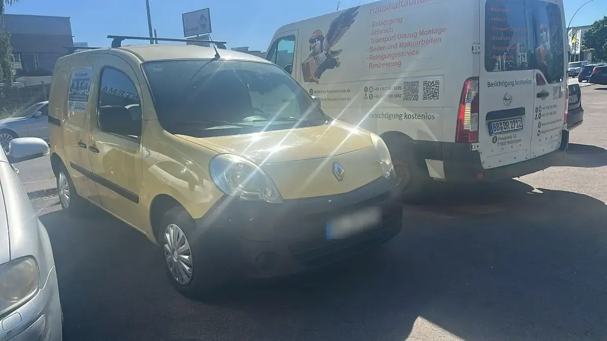 Gebraucht Renault Kangoo 2009 Gelb Van / Kleinbus
