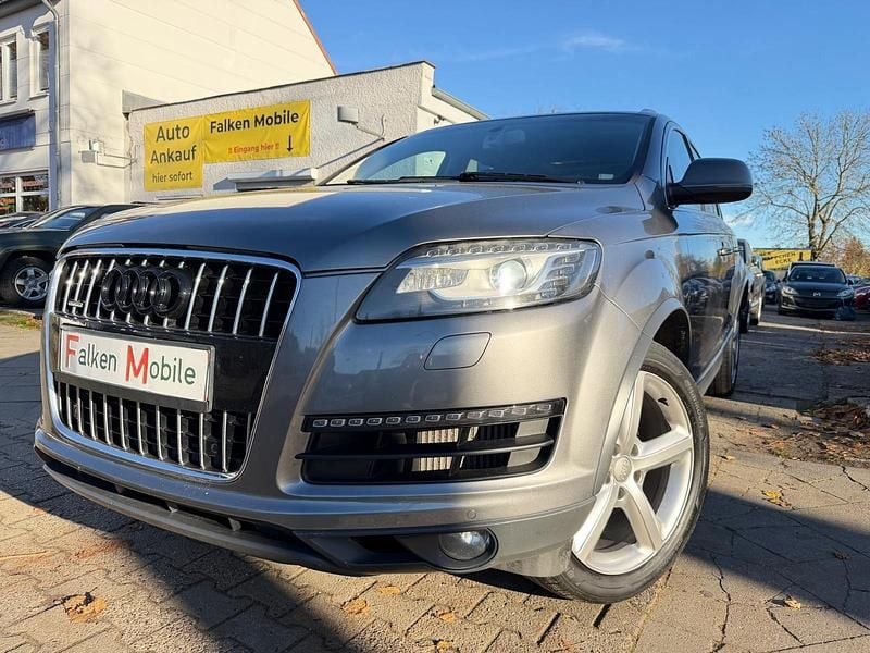 Grau Gebraucht 2009 Audi Q7 Ambiente SUV | 12.998 € (Superpreis) - Bild 1/4