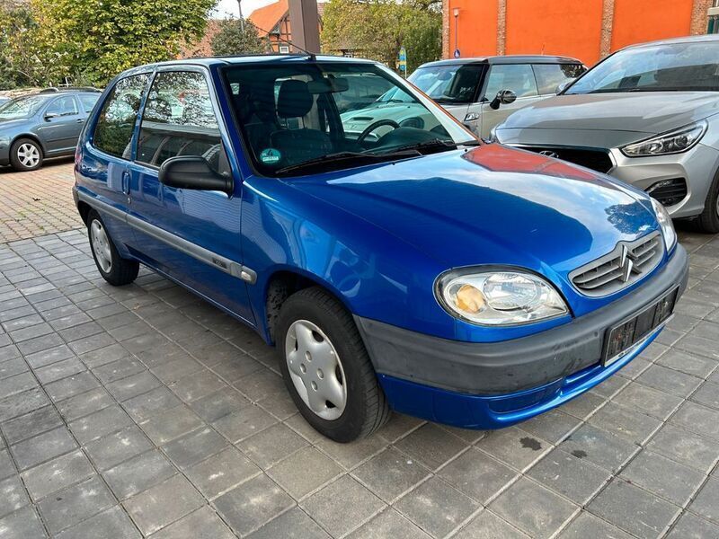 Blau Gebraucht 2000 Citroën Saxo Kleinwagen | 990 € (Fairer Preis) - Bild 1/4