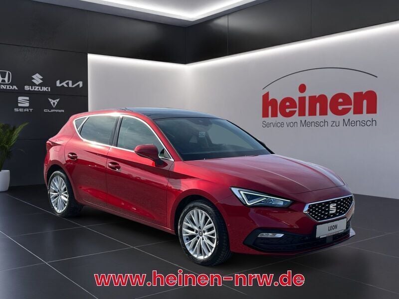 Gebraucht Seat Leon XCELLENCE 150 PS (110 kW) 2021 Rot Limousine