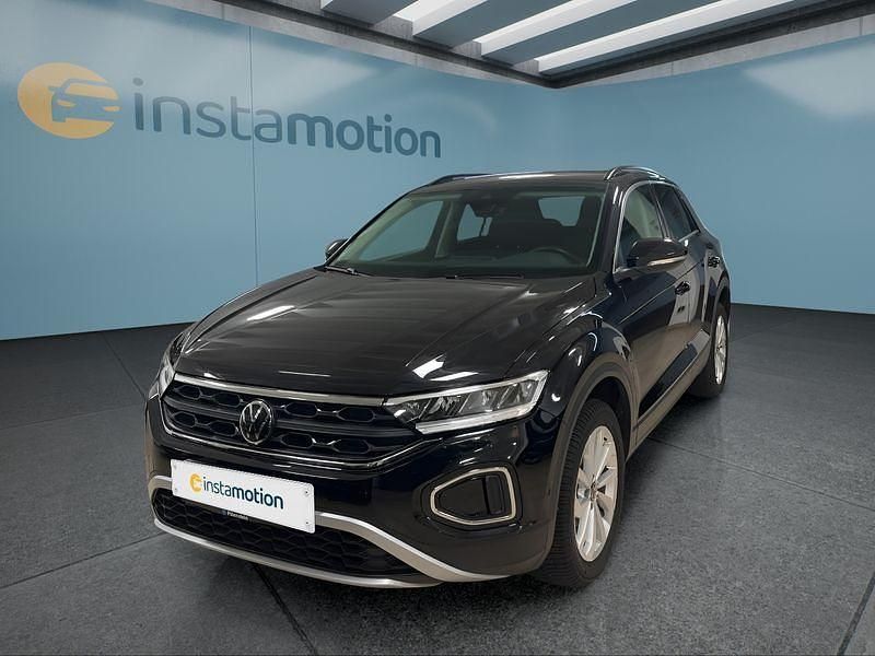 Schwarz Gebraucht 2022 VW T-Roc SUV | 19.999 € (Guter Preis) - Bild 1/4