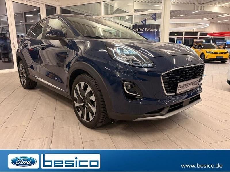 Gebraucht Ford Puma Titanium 125 PS (91 kW) 2022 Blazer blue (blau) SUV