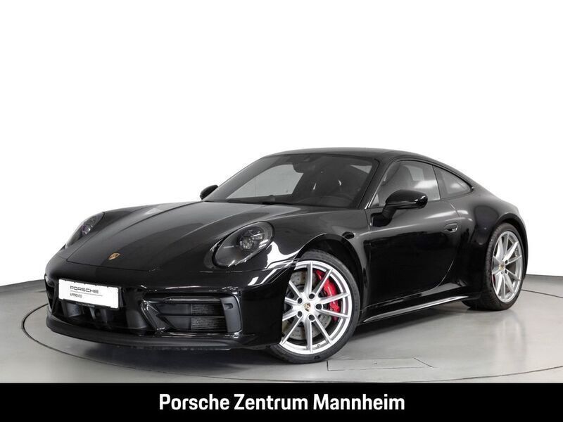 Tiefschwarzmetallic Gebraucht 2022 Porsche 911 Carrera 4 GTS Coupé | 129.900 € (Superpreis) - Bild 1/4