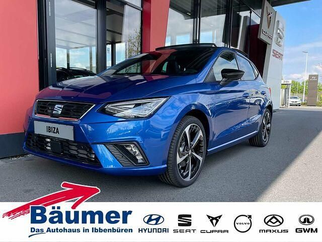 Sapphire blau metallic Gebraucht 2024 Seat Ibiza FR Kleinwagen | 25.890 € - Bild 1/2