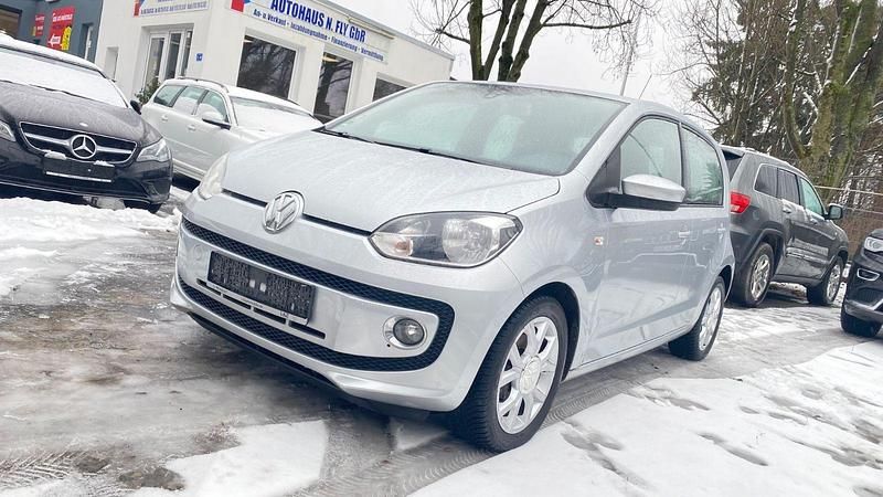 Silber Gebraucht 2013 VW up! move up! Kleinwagen | 5.200 € - Bild 1/4