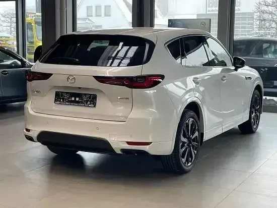 Gebraucht Mazda CX-60 Homura-Line 200 PS (147 kW) 2025 Rhodium white (metallic) SUV