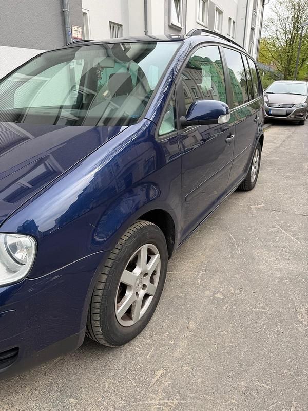 Gebraucht VW Touran Goal 105 PS (77 kW) 2006 Blau Van / Kleinbus