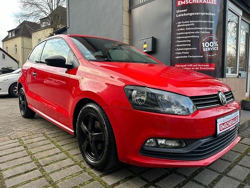 Gebraucht VW Polo 60 PS (44 kW) 2017 Rot Kleinwagen